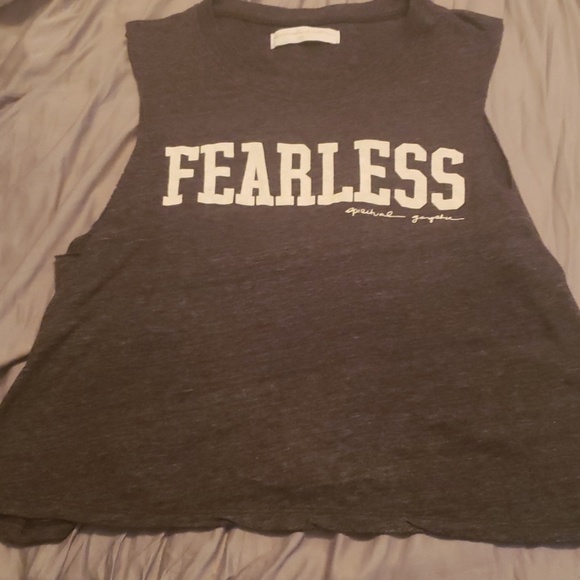 Spiritual Gangster Tops - Spiritual Gangster Fearless crop top